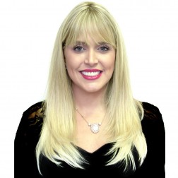 Franja longa loiro